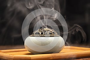 Ceramic incense burner