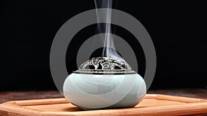 Ceramic incense burner