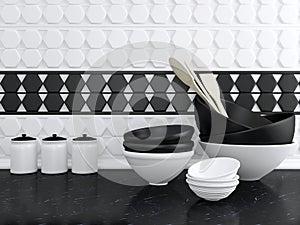 Ceramic kitchenware.