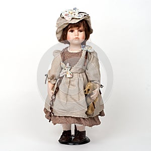 Ceramic old dolly