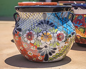 Ceramic Pot, Tubac Arizona photo