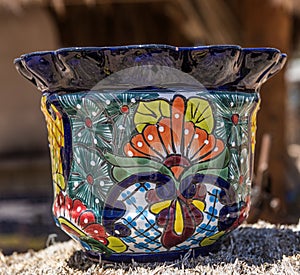 Ceramic Pot, Tubac Arizona photo