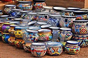 Ceramic Pots, Tubac Arizona photo