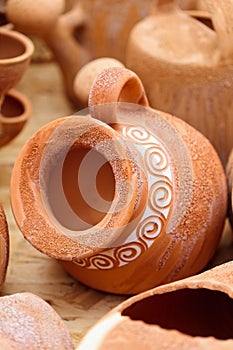 Ceramic pottery at Horezu, Romania