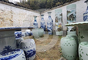 Ceramic products, Jingdezhen city, Jiangxi, China