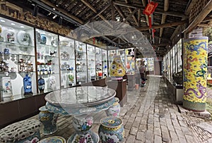 Ceramic products, Jingdezhen city, Jiangxi, China