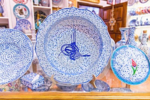 Turkish handmade ceramics, Byzantine plates