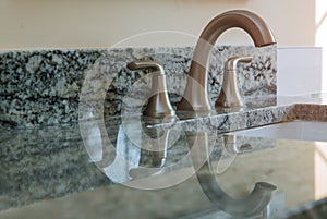 Ceramic sink modern bathroom counter tap