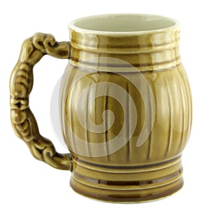 Ceramic stein for beer.