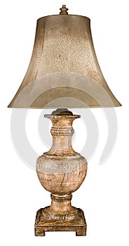 Ceramic Table Lamp and Shade