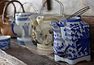 Ceramic tea pots