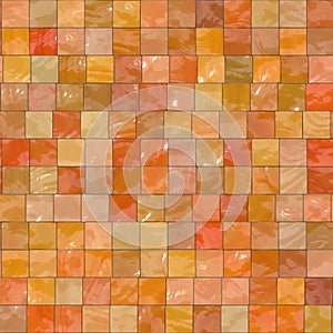 Ceramic tile background- kitchen flooring and bathroom. Mosaic seamless- art wall. 3d illustration