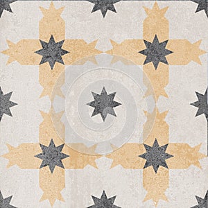 Ceramic tile decor gray