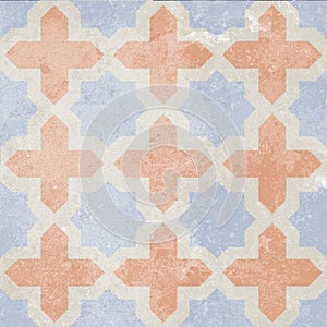 Ceramic tile decor gray
