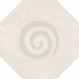 Ceramic tile octagonal wall