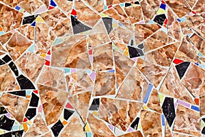 Ceramic tile patterns and colors