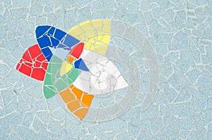 Ceramic tile patterns and colors