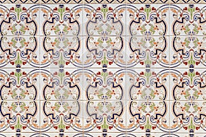 Ceramic tiles Azulejo. Andalusia, Spain