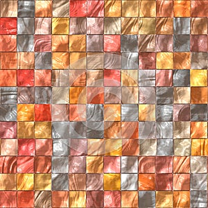 Ceramic tiles warm colors