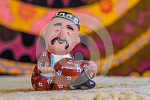 Ceramic Uzbek figurine