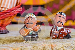 Ceramic Uzbek figurine