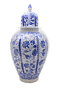 Ceramic vase. Turkey Kutahya Ã§ini vazo