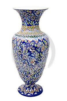 Ceramic vase. Turkey Kutahya Ã§ini vazo