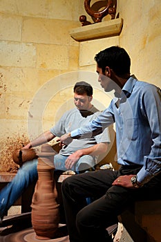 Ceramic workshop in Turkey