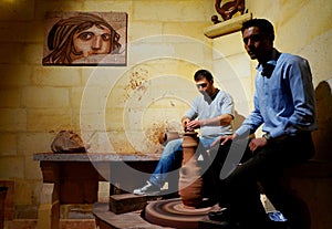 Ceramic workshop in Turkey