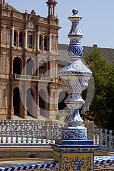 Ceramics of Plaza de EspaÃ¯Â¿Â½a photo