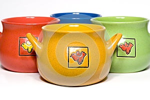 Ceramics pots for kitchen