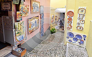 Ceramics shop, Sintra, Portugal