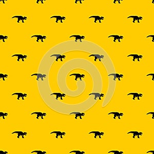 Ceratopsians dinosaur pattern vector
