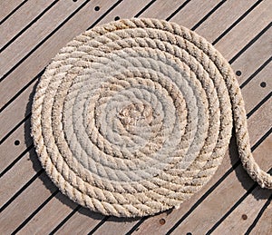 Cercle of rope
