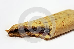 Cereal bar isolated in a white background