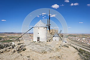 cereal mills mythical Castile in Spain, Don Quixote, Castilian l