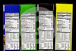 Cereal Nutritional facts img