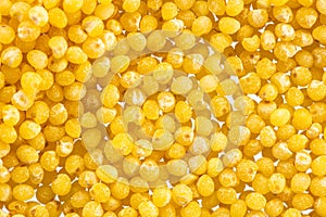 Cereal of rice, buckwheat, peas, millet on a white or black background