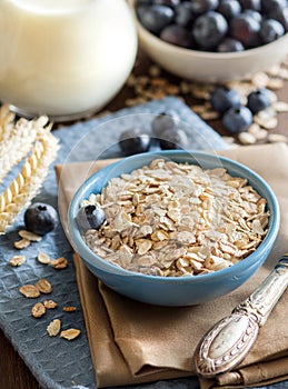 Cereals in a bowl