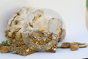 Cereals bread assortment