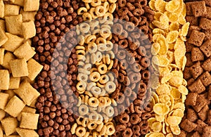 Cereals breakfast collection.