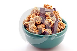 Cereals with chocolate