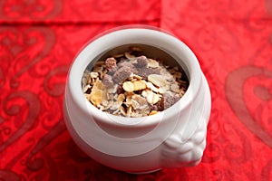 Cereals with chocolate