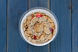 Cereals with fruits