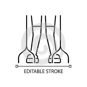 Cerebral palsy linear icon