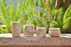 Ceremic clay Flower Vase