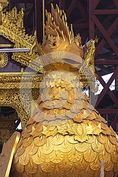 Ceremonial Barge - Inle Lake - Myanmar