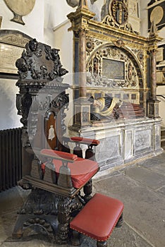 Ceremonial Chair of the Master of the Ringers photo