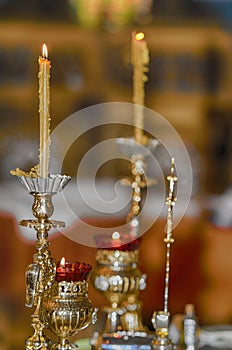 Ceremonial Christian Orthodox Candles