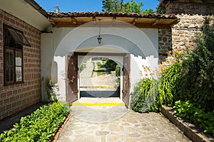 Ceremonial gate in the Monastery of Saint Nicholas